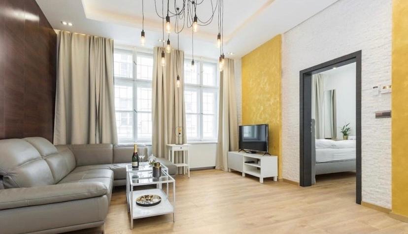 Luxury Apartment On Wenceslas Square Prague Luaran gambar